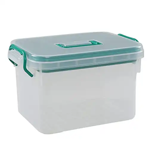 Clear Plastic Storage Box Organizer | Medicine Box