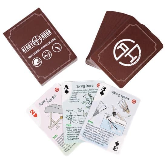 Traps, Snares & Primitive Weapons Playing Cards