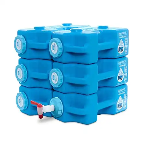 AquaBrick Emergency Water Storage Containers