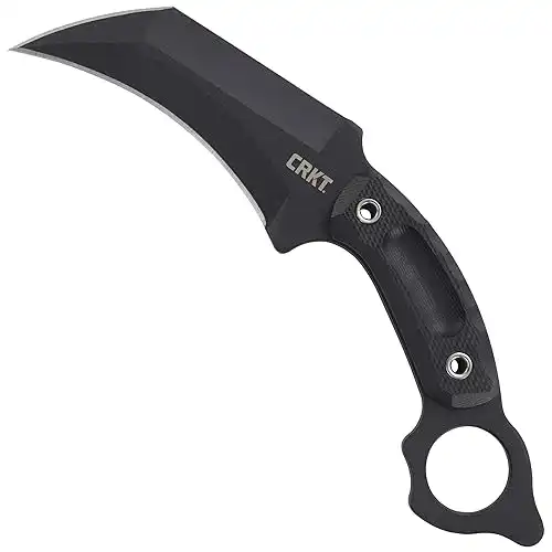 CRKT Du Hoc Fixed Blade Knife with Sheath