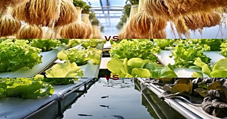 Aeroponics vs Hydroponics vs Aquaponics: Soilless Farming