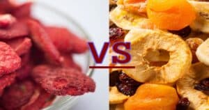 Freeze Dried Food Vs Dehydrated Food 