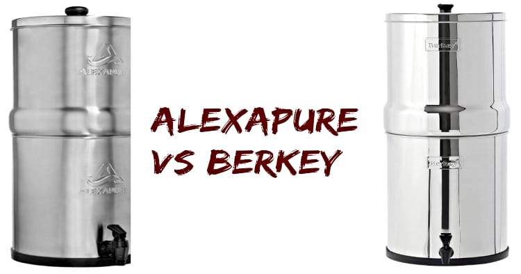 Alexapure vs Berkey: The Ultimate Water Filtration Showdown