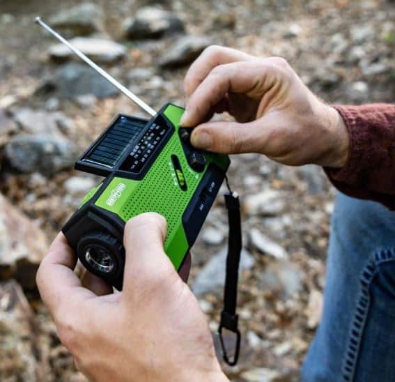 4-in-1 Emergency Hand Crank Radio By My Patriot Supply